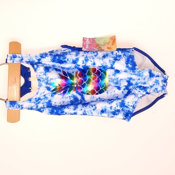 Freestyle Revolution Other - Freestyle Revolution Girl's Size 6 Fully Lined Tie Die Pineapple Print S…